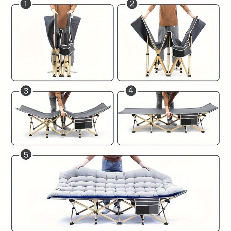 75-Inch Outdoor Folding Bed