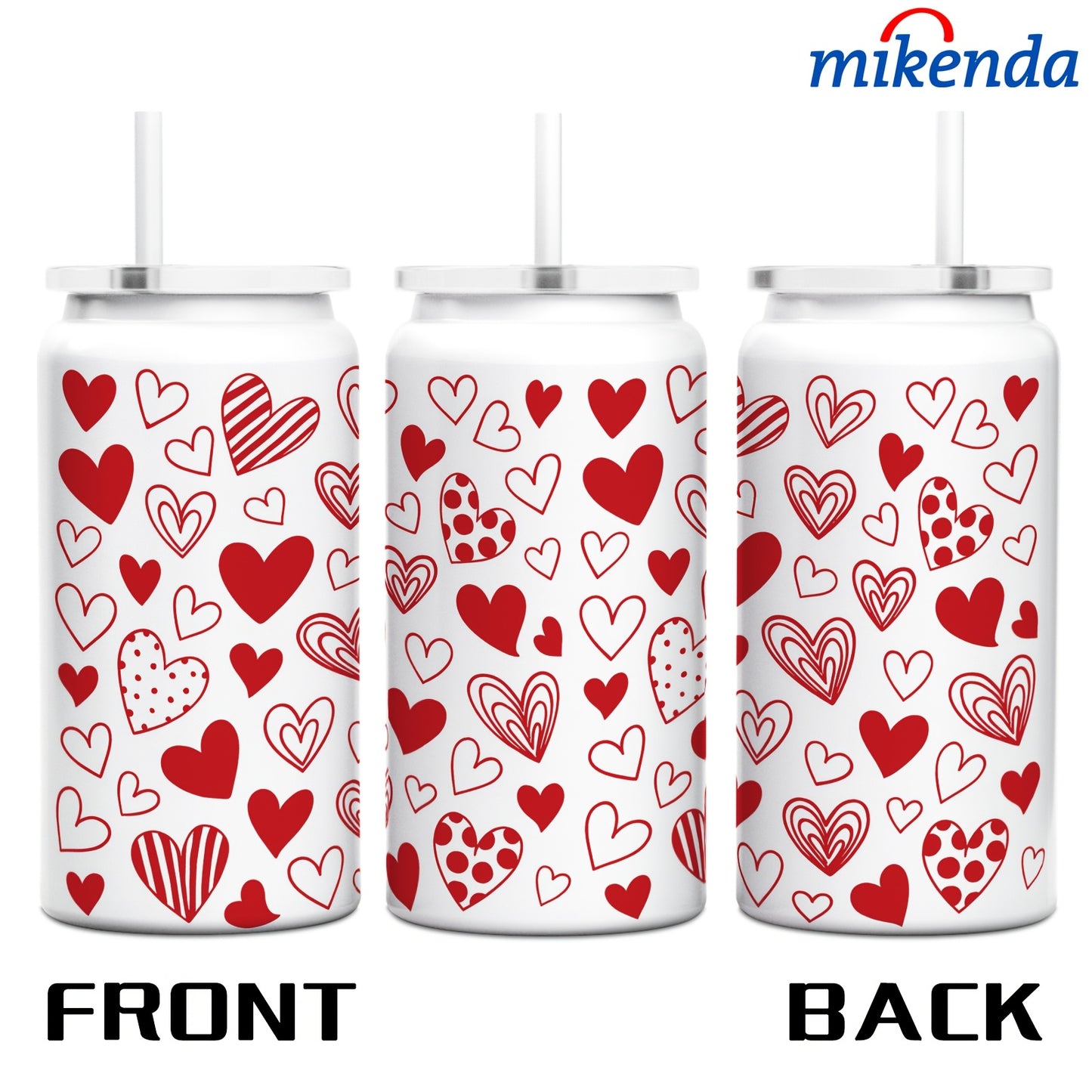 40oz Stainless Steel Water Cup with Handle and Straw