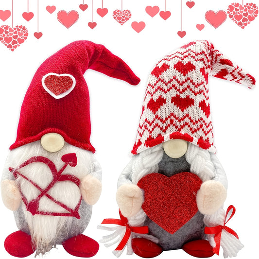 Valentine Couple Plush Gnomes