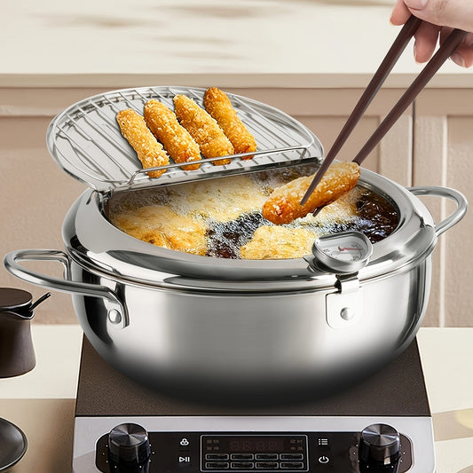 Stainless Steel Deep Frying Pot