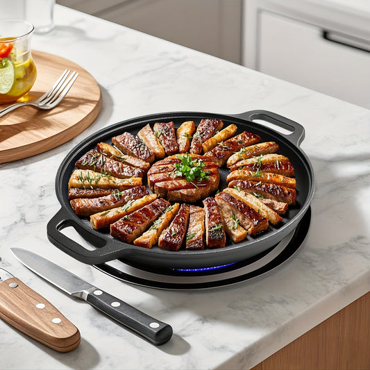 Pre Seasoned 11 inch Cast Iron Skillet