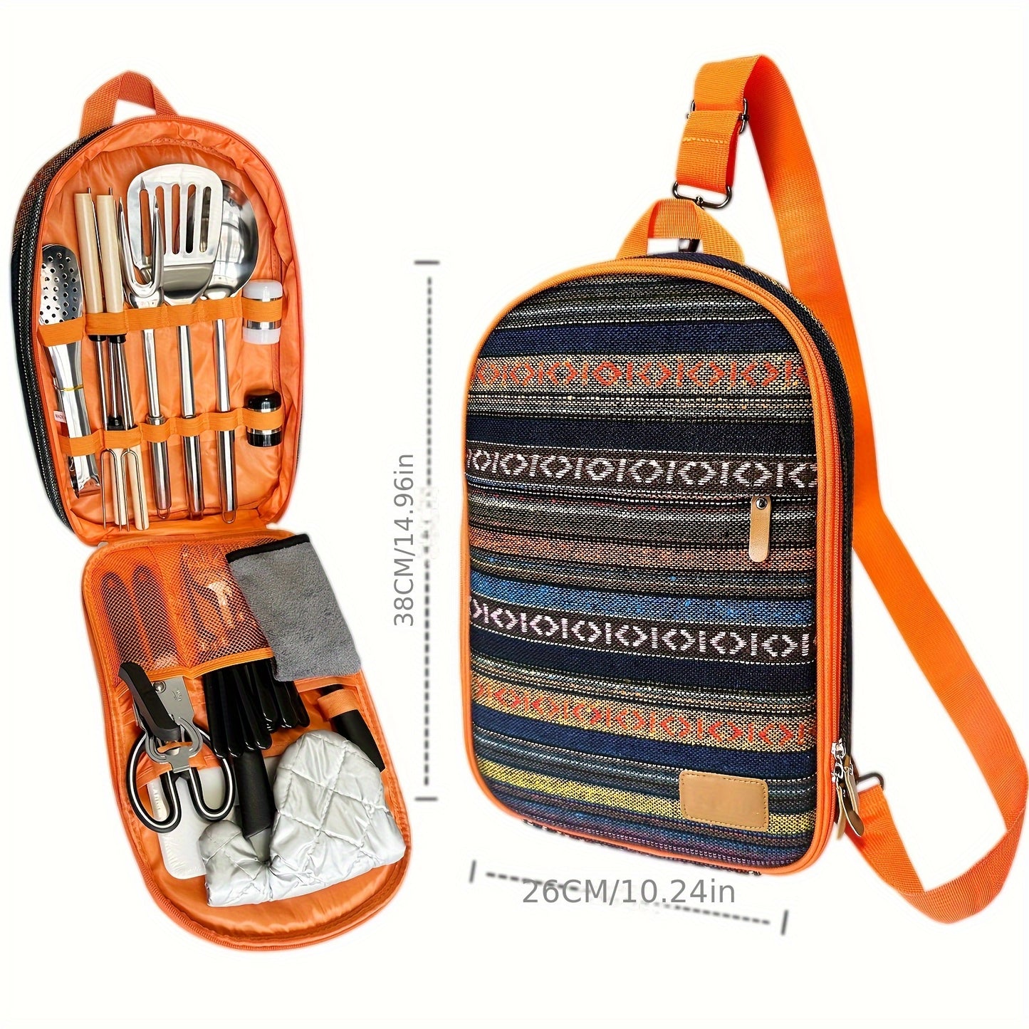 Portable Camping Kitchen Utensil Set-31pcs