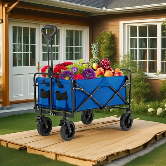 Multifunctional Folding Garden Cart