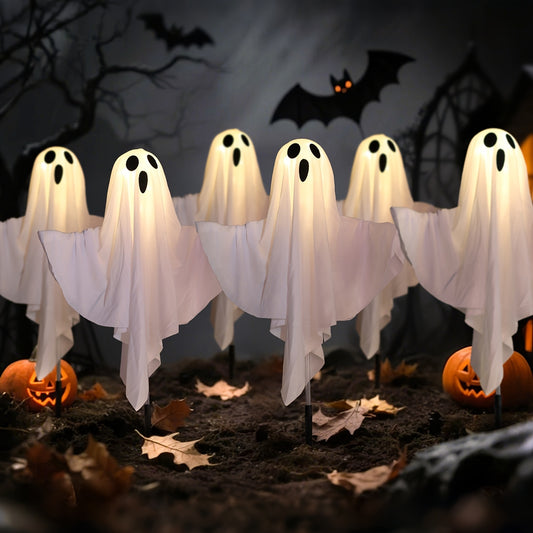 Solar-Powered Halloween Lawn Light