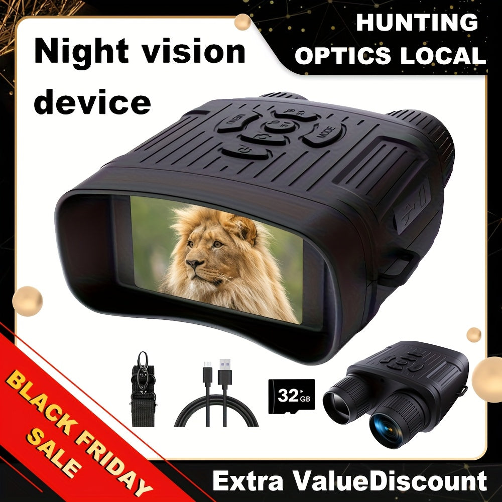 Night Vision Binoculars - Record Video & Photo