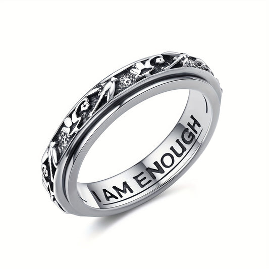 Anxiety Relief Spindle Ring for Men and Women