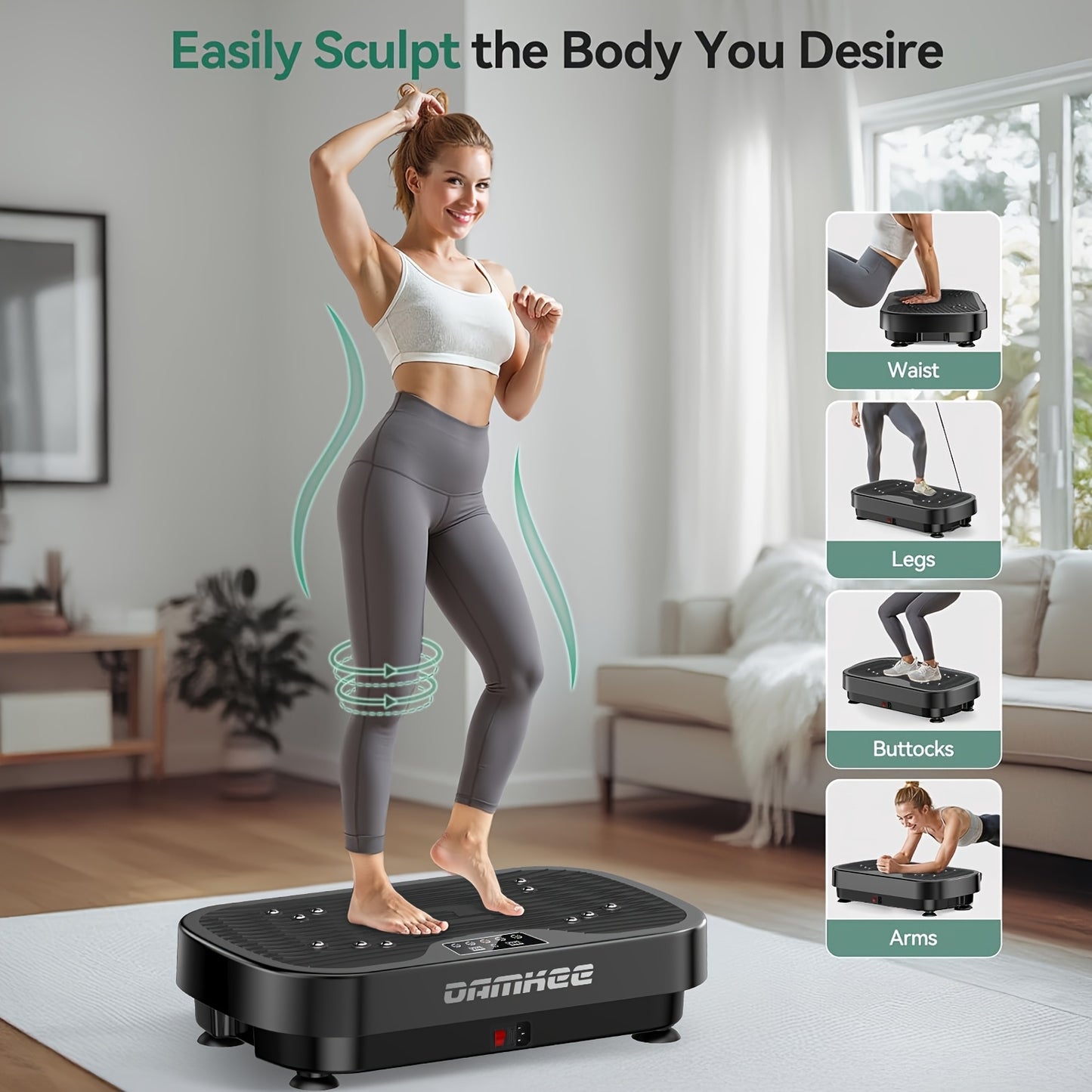 Vibration Plate Exercise Machine
