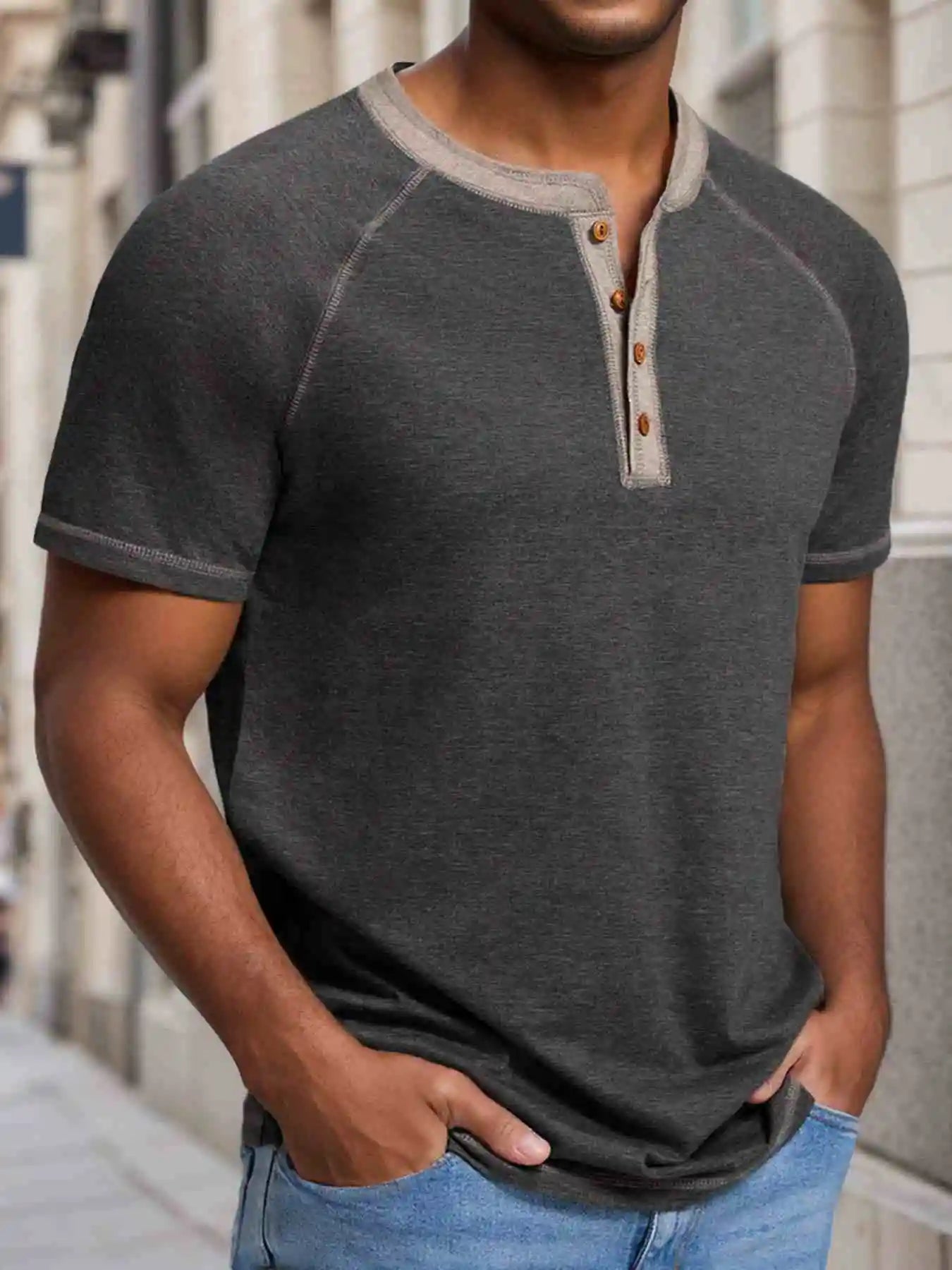 Men's Short Sleeve Casual T-Shirt