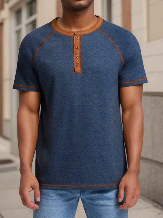 Men's Short Sleeve Casual T-Shirt
