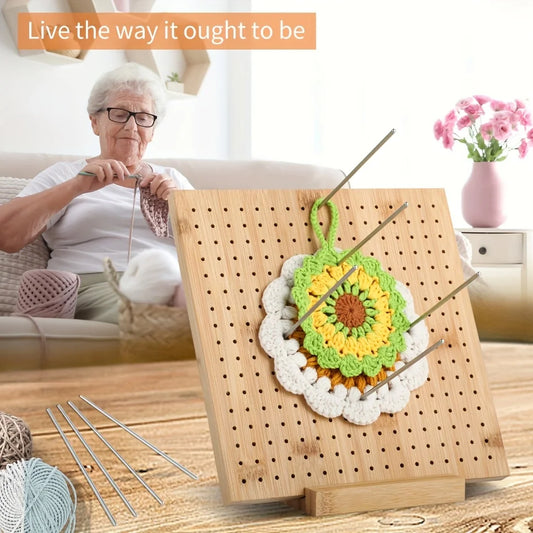 Wooden Crochet Blocking Board