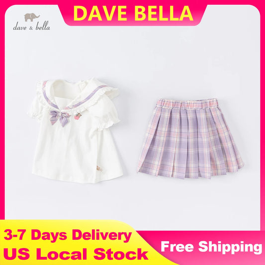 Dave Bella Two-Pieces Shirt Skirt Suit