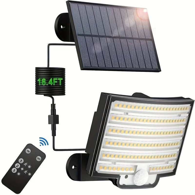 Solar LED Motion Sensor Light with Remote