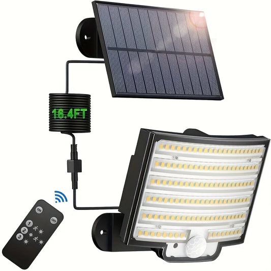 Solar LED Motion Sensor Light with Remote