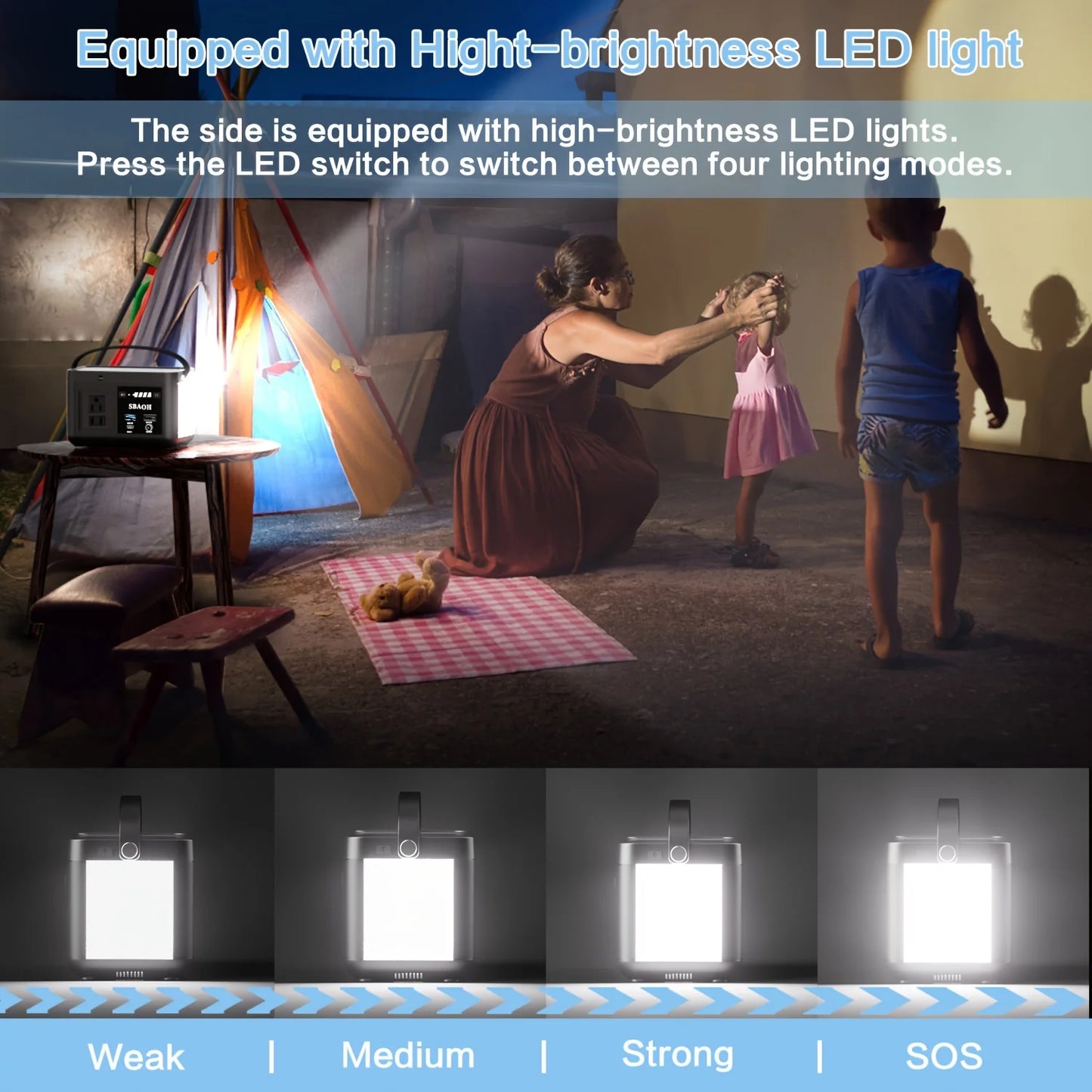 Solar Generator for Travel and Camping