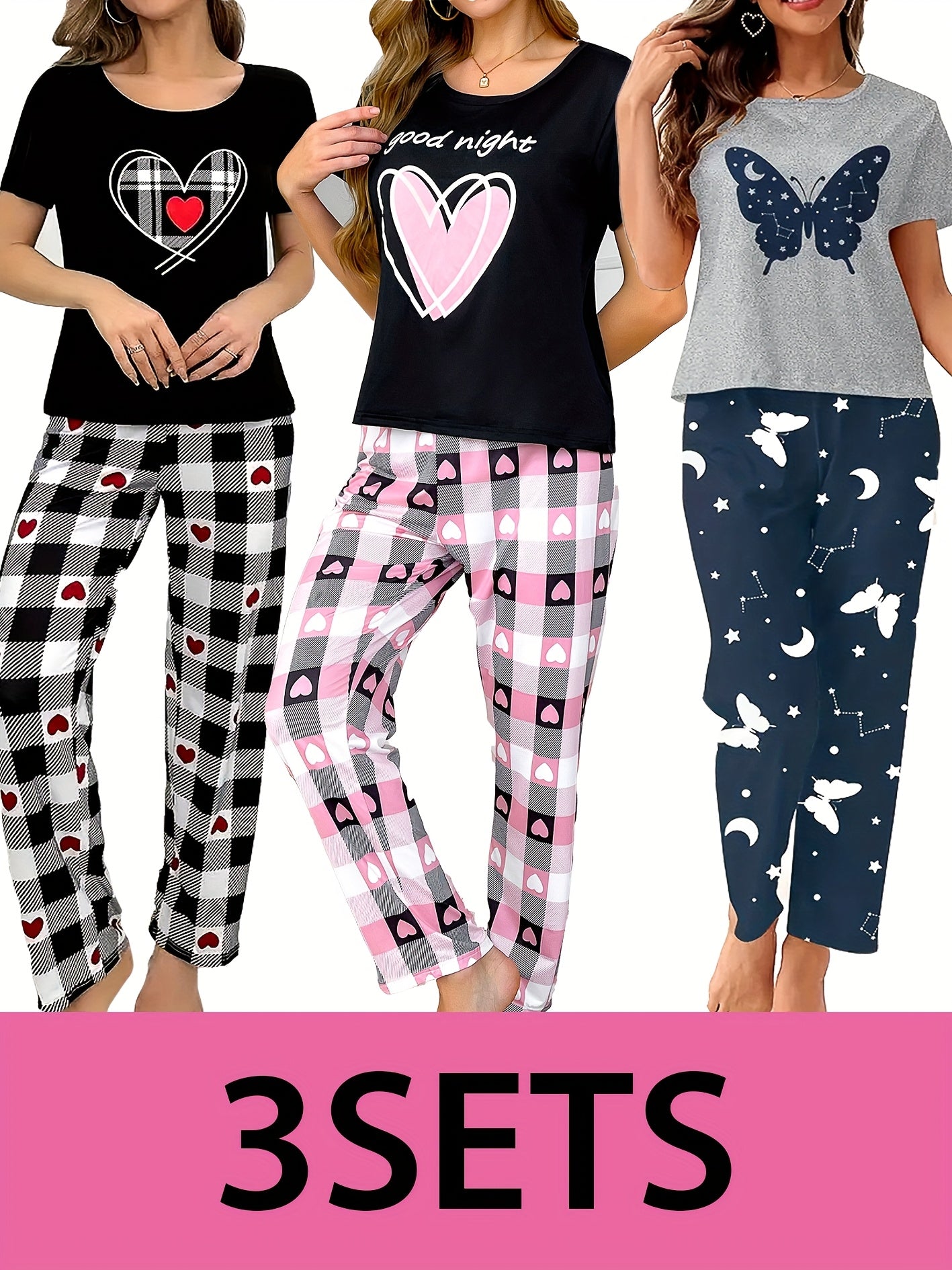 3 Pajama Sets