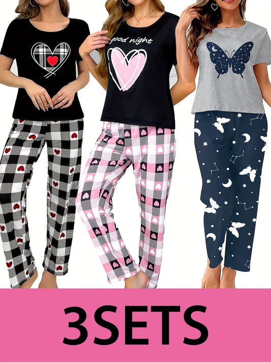 3 Pajama Sets