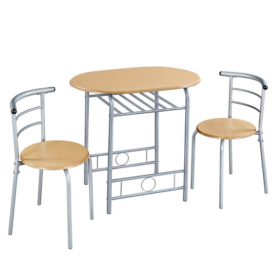 Modern Round Dining Table and Chairs Set