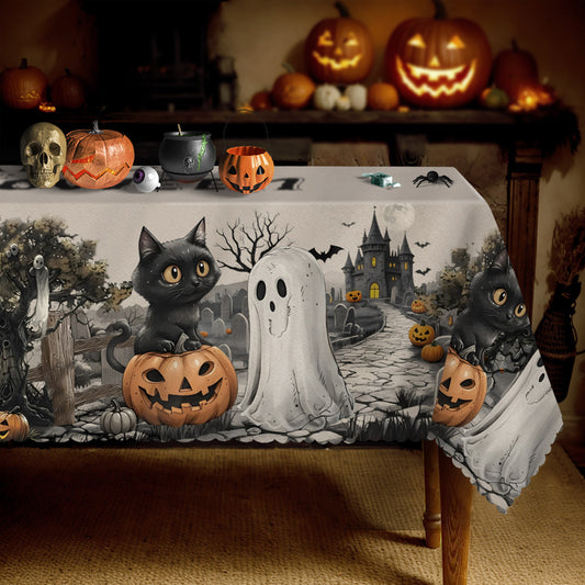 Vintage Halloween Tablecloth  Round/Rectangle/Oval