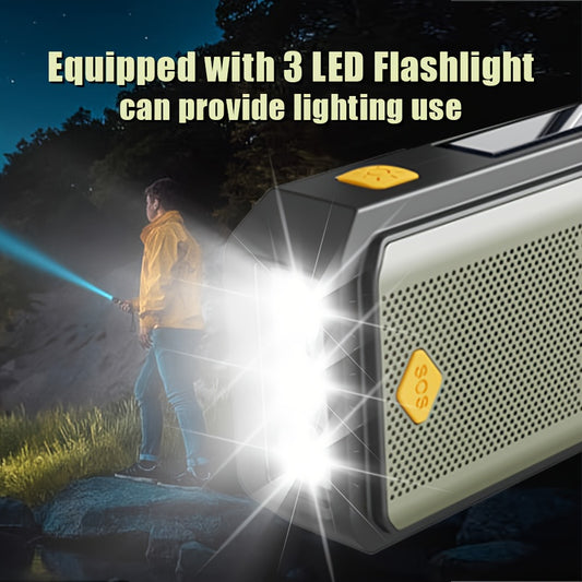 Emergency Solar Hand Crank Radio