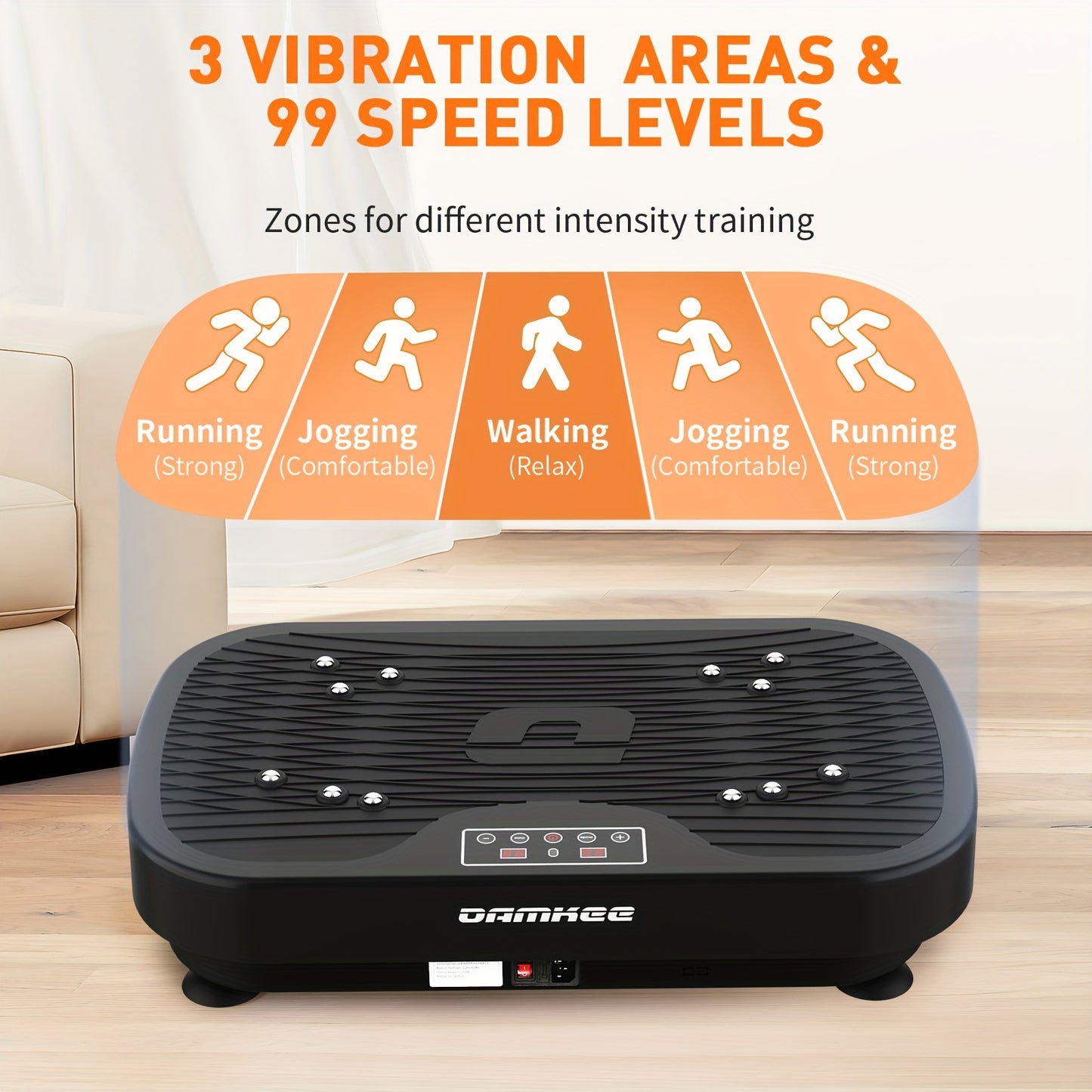 Vibration Plate Exercise Machine