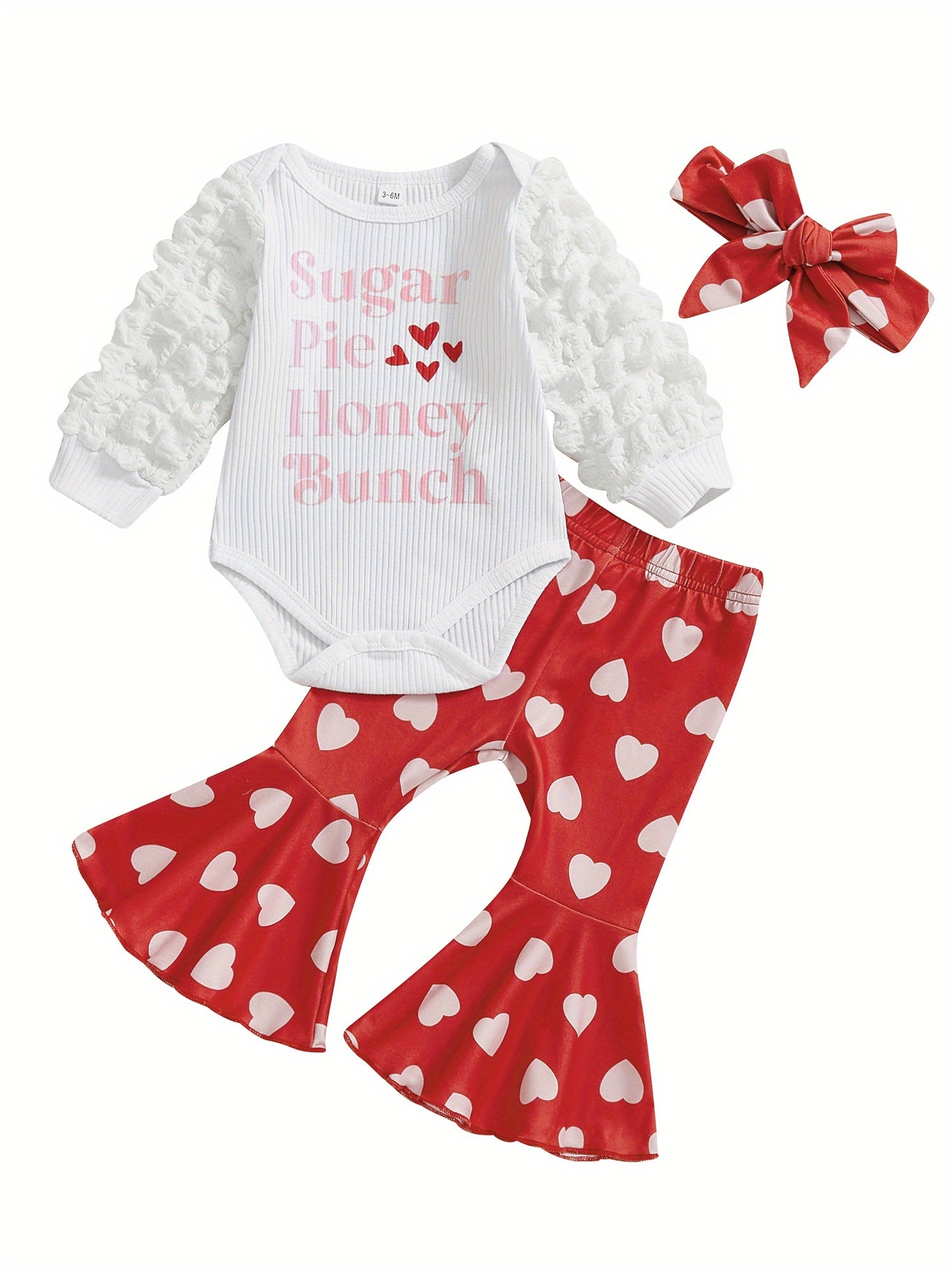 Baby Girls Valentines Day Outfit