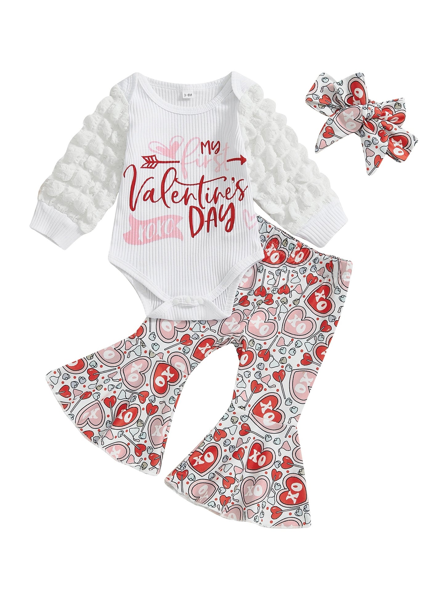 Baby Girls Valentines Day Outfit