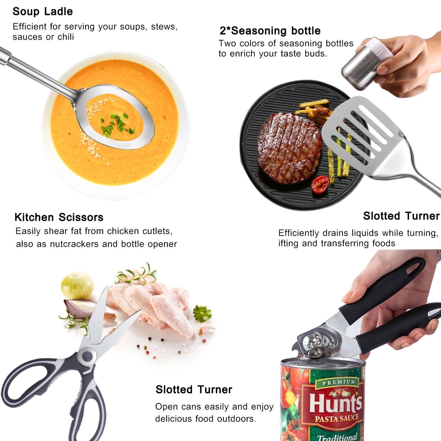 Portable Camping Kitchen Utensil Set-31pcs