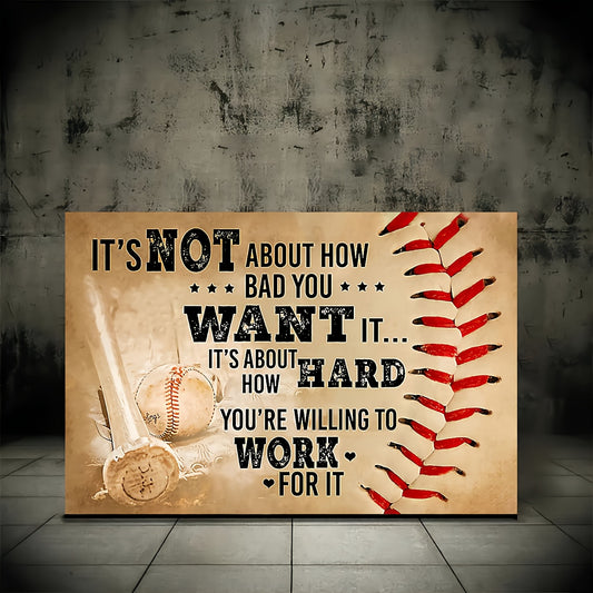Vibrant Baseball Wall Art