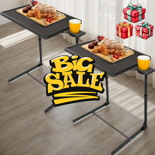 Big 2-pack/ 1-pack Adjustable Folding Table