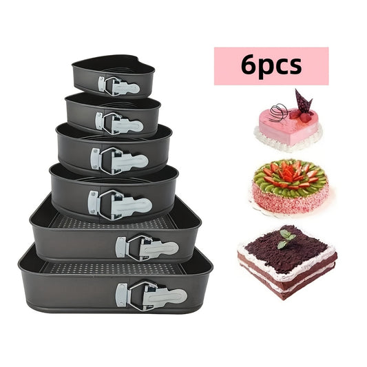 6pcs Cake Pan Set