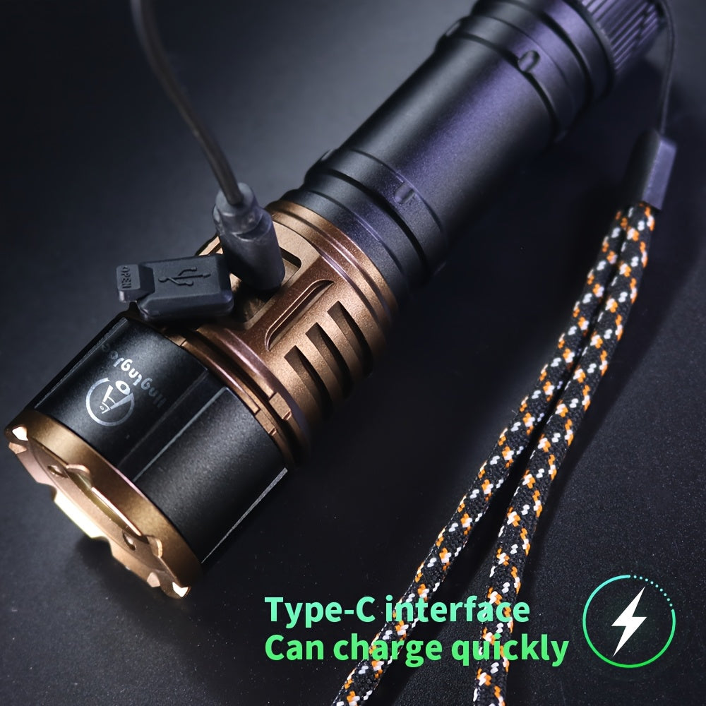 To Generate Fire, An Aluminum Alloy Flashlight