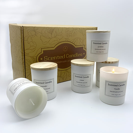 Scented, Smokeless Candles, 45 Hours Burning Time