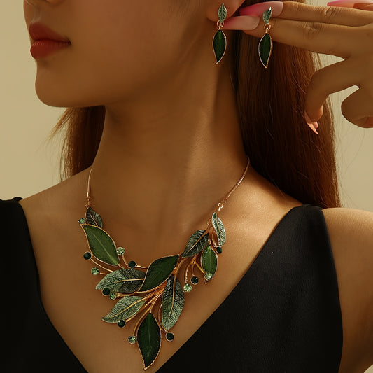 18K Golden Plated Vintage Boho Jewelry Set