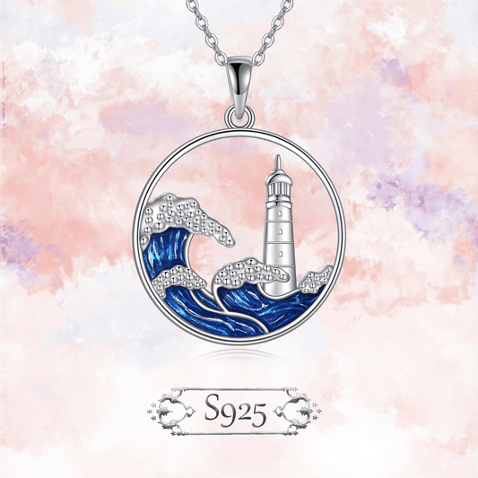 Sterling Silver Lighthouse Pendant